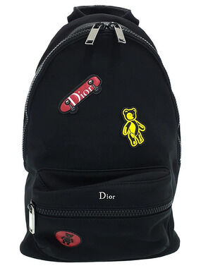Christian Dior Backpack Leather Patch